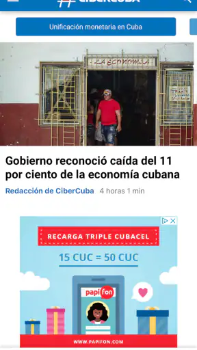 CiberCuba - Noticias de Cuba screenshot 2