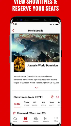 Cinemark Theatres screenshot 1