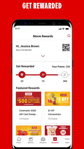 Cinemark Theatres screenshot 3