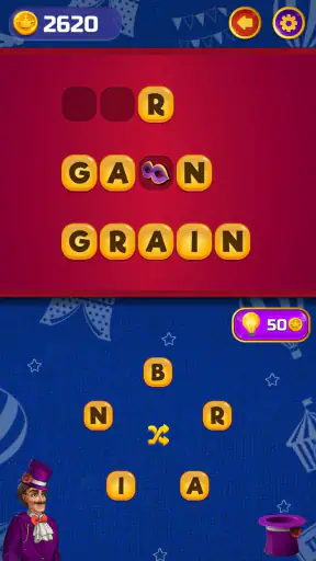 Circus Words: Magic Puzzle screenshot 4