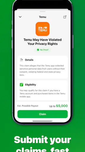 ClaimWise: Class Actions screenshot 4