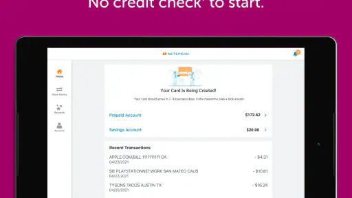 Netspend screenshot 10