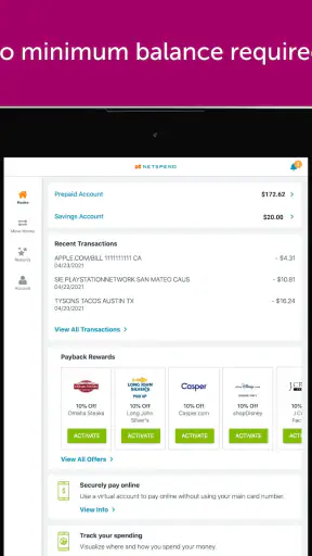 Netspend screenshot 7