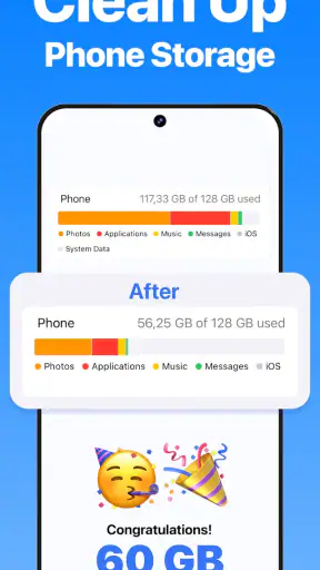 Clean Up Phone Storage: CleanX screenshot 2