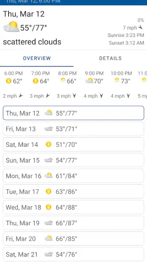 Clock, Date and Weather Widget screenshot 4