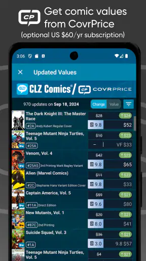 CLZ Comics comic book database screenshot 8