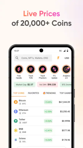 CoinStats - Crypto Tracker screenshot 2