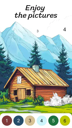 Color by Number for Adults screenshot 2