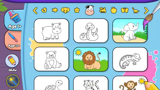 Coloring games for kids: 2-5 y screenshot 12