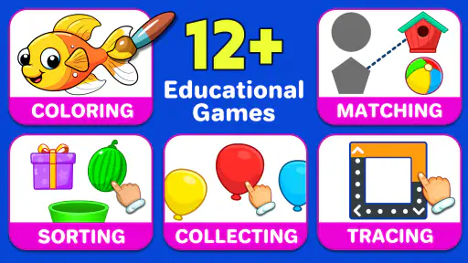 Colors & Shapes: Coloring game screenshot 12
