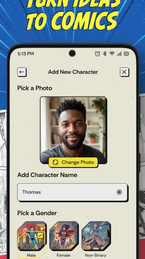 Comics AI: Comic & Manga Maker screenshot 2