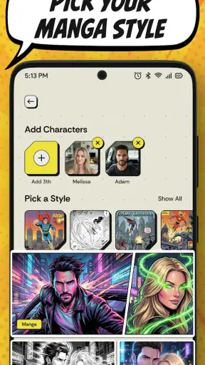 Comics AI: Comic & Manga Maker screenshot 9