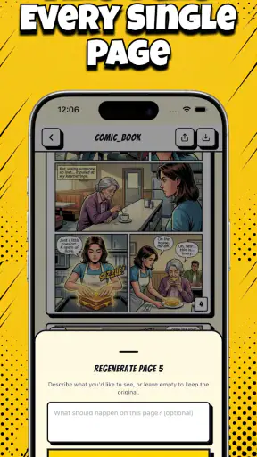 Comikaze - Create Comics Manga screenshot 4