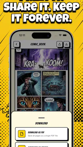 Comikaze - Create Comics Manga screenshot 5