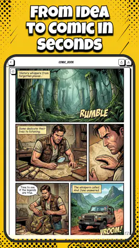 Comikaze - Create Comics Manga screenshot 7