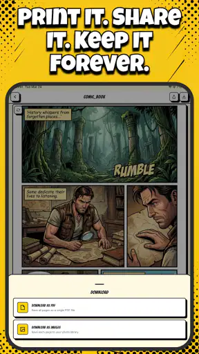 Comikaze - Create Comics Manga screenshot 9