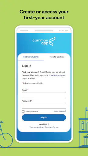Common App screenshot 2