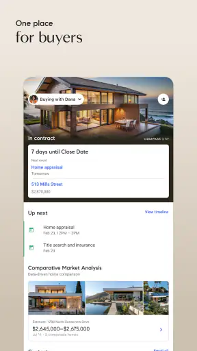 Compass: Real Estate & Homes screenshot 2