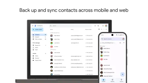 Contacts screenshot 1