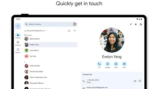 Contacts screenshot 9