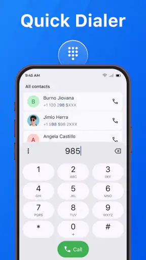 Contacts: Call Log & Dialer screenshot 3