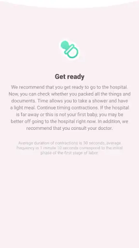 Contraction Timer & Counter 9m screenshot 4