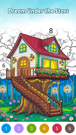 Country Living Color by Number screenshot 2