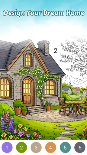 Country Living Color by Number screenshot 6