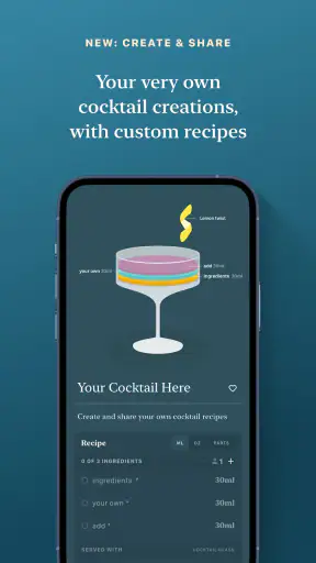 Coupe - cocktail recipes screenshot 5