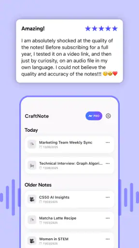 CraftNote – AI Note Taker screenshot 7