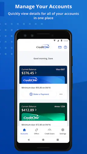 Credit One Bank Mobile screenshot 5