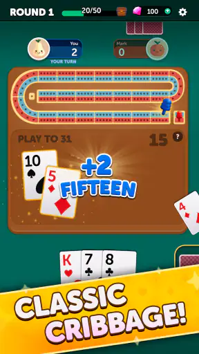 Cribbage Classic - Card Game screenshot 11