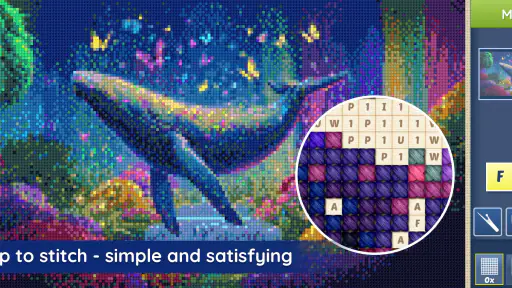 Cross-Stitch World screenshot 1