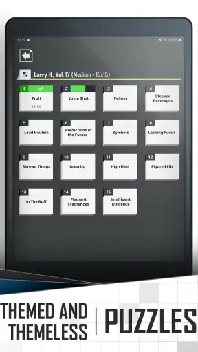 Crossword Puzzle Redstone screenshot 12