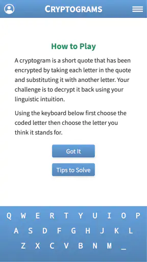 Cryptogram · Cryptoquote Game screenshot 4