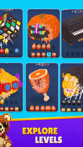 Cube Land Puzzle Game screenshot 11