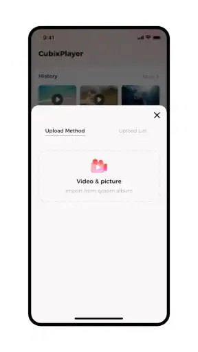 CubixPlayer screenshot 2