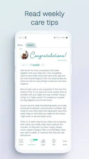 Cubtale: Pregnancy & Baby screenshot 7