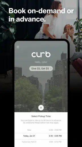 Curb - Request & Pay for Taxis screenshot 2