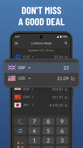 Currency Converter Plus Rates screenshot 4
