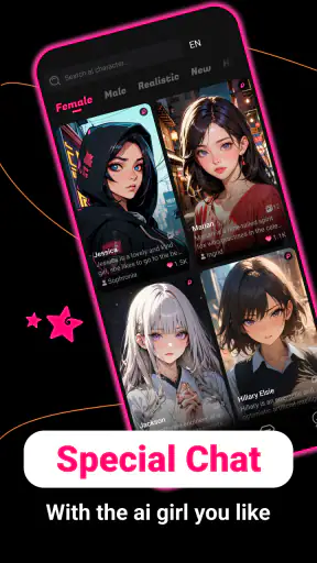 Cute AI - Immersive Chat screenshot 1