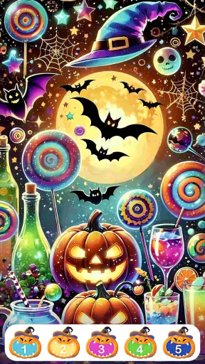 Cute Halloween Color screenshot 12