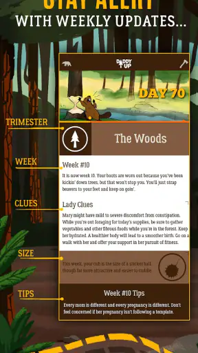 Dad Pregnancy Guide: Daddy Up screenshot 2