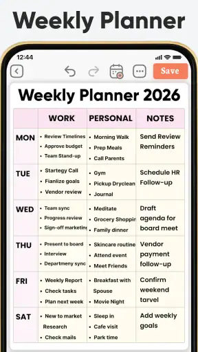 Daily Planner, To Do List screenshot 4