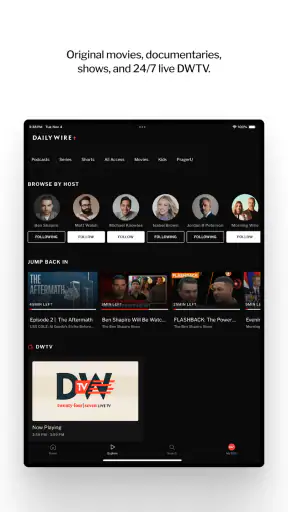 DailyWire+ screenshot 9