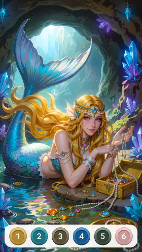 Dark Fairytale Color by Number screenshot 6