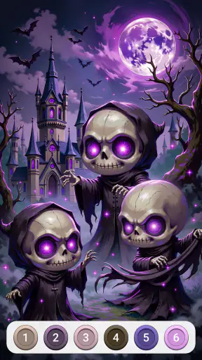 Dark Fairytale Color by Number screenshot 7