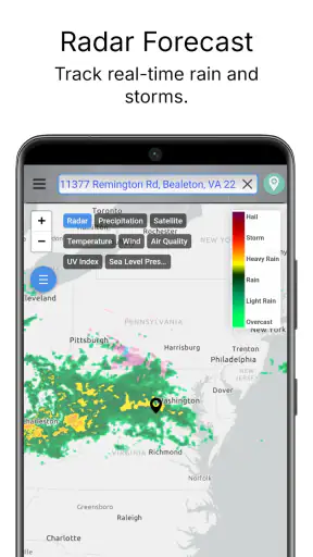 Rain Gauge & Dark Sky Tech screenshot 2