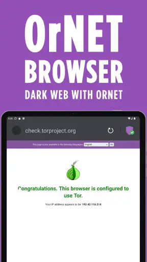 Dark Web Browser : OrNET screenshot 5