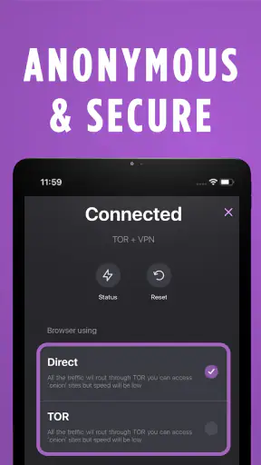 Dark Web Browser : OrNET screenshot 6